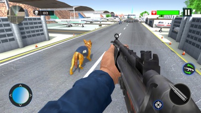 Police Dog Airport Criminal Chase 3D screenshot 3