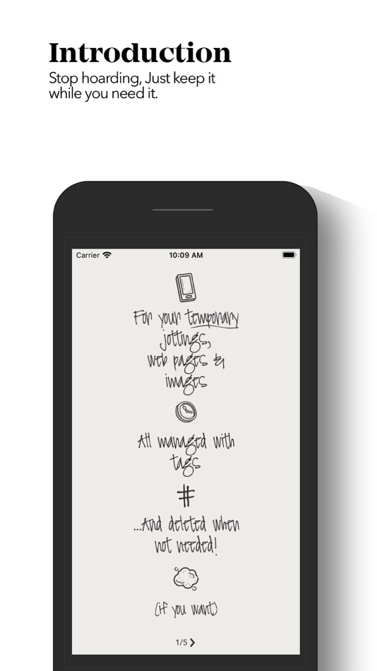 #1. Note-it: Quick Temporary Notes (iOS) 由: Open Screen Limited