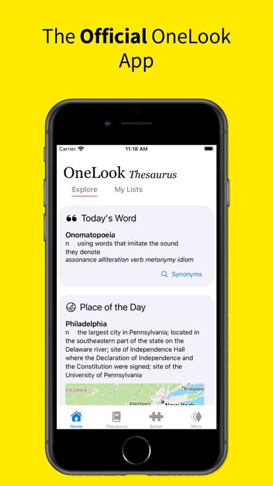 #9. OneLook Thesaurus (macOS) 由: Datamuse Corporation