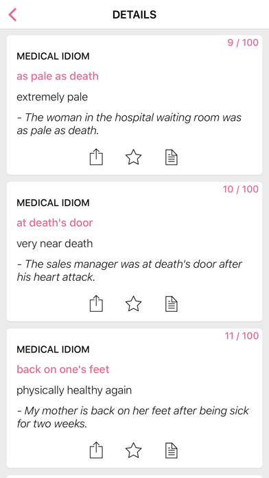 Color - Medical idioms Screenshot