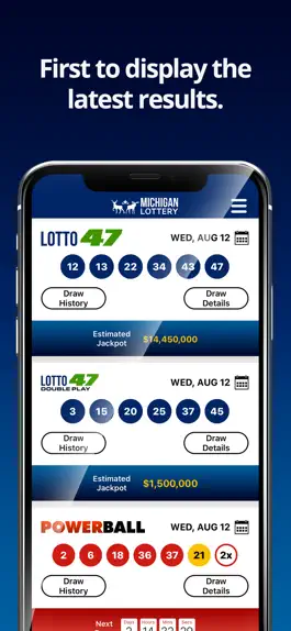 Game screenshot Michigan Lottery Numbers mod apk