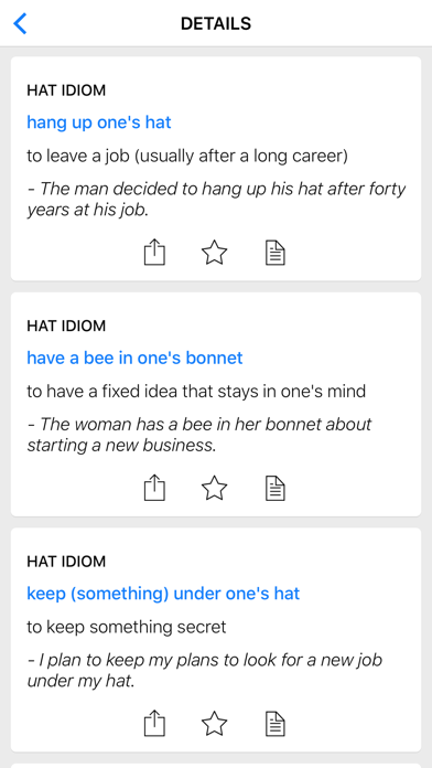 Medical & Clothing idioms Screenshot