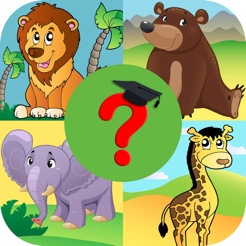 ‎Learn Animal Quiz Games App