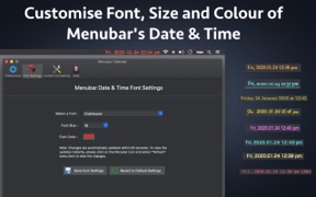 Menubar Calendar screenshot