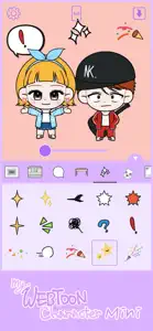 K-pop Webtoon Character Mini screenshot #7 for iPhone