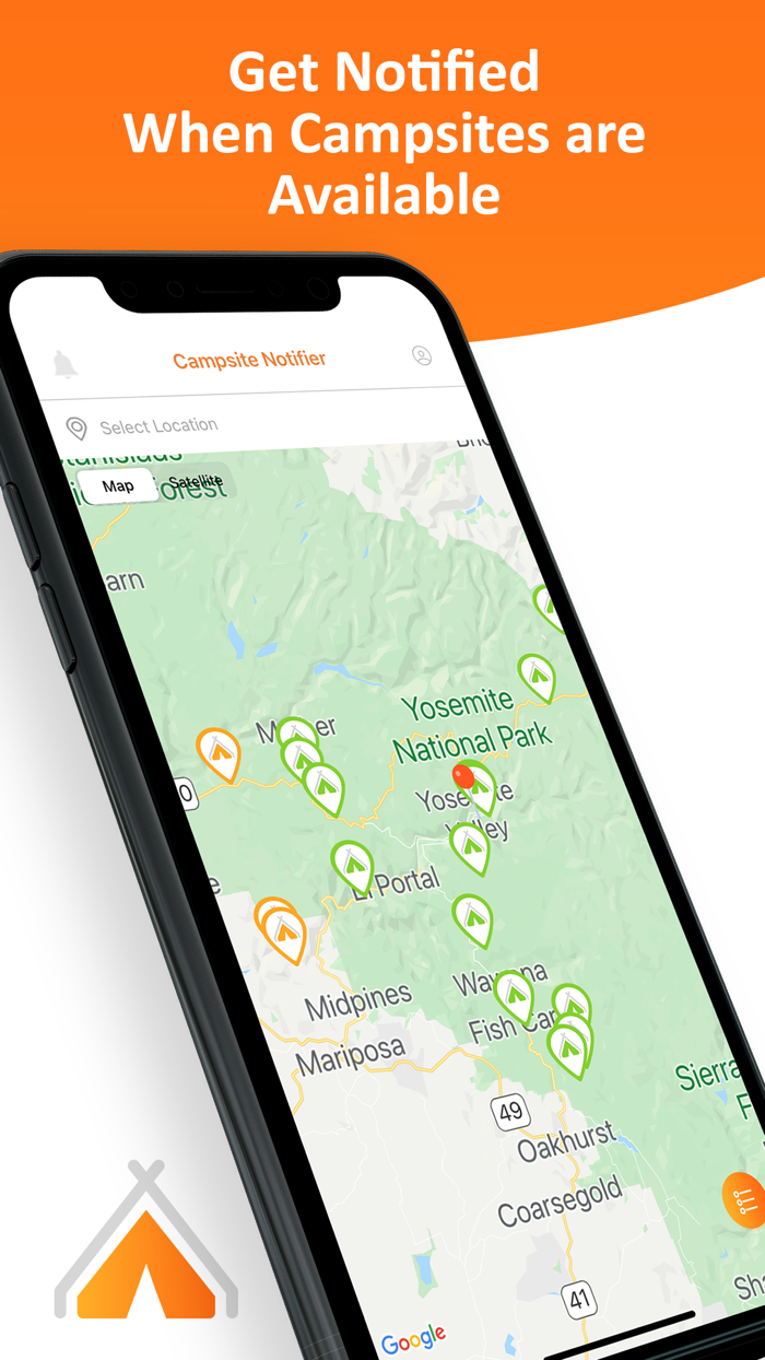 Campsite Notifier Find Camps