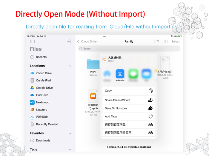 X-Reader EPub-Pdf Reader