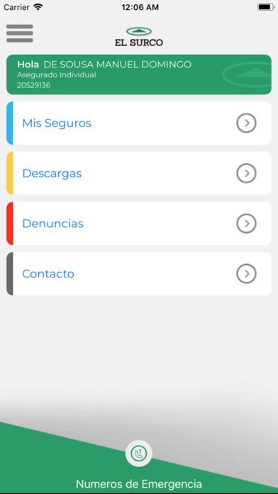 El Surco app screenshot 2