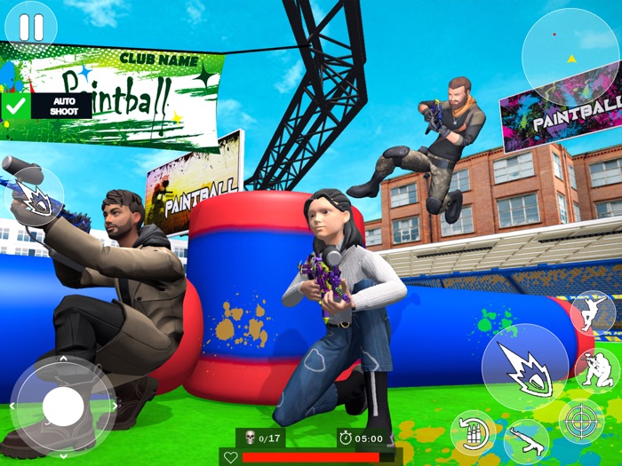 PaintBall Gun Shot Simulator