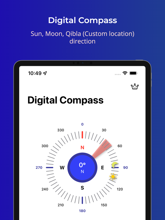 Screenshot #4 pour Boussole numérique - Qibla