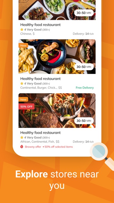 Jumia Food - Food delivery Screenshot