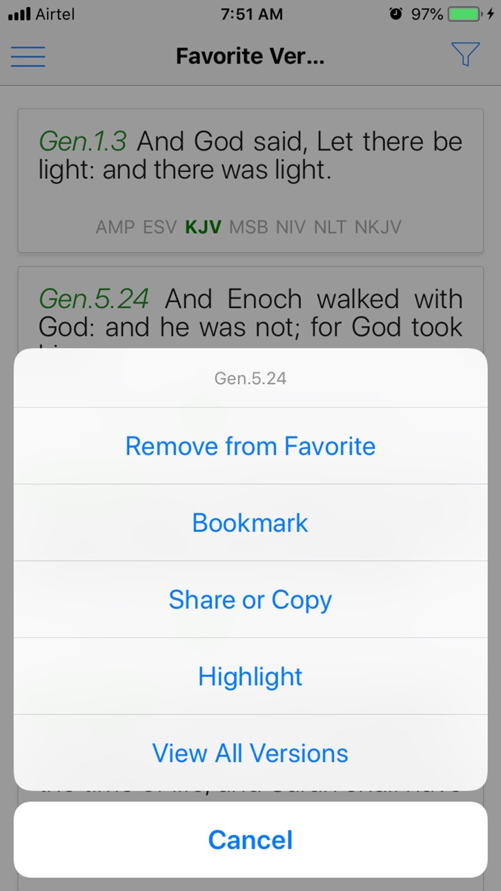iPhone screenshot
