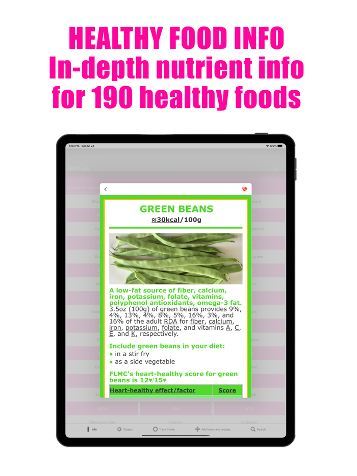 Vitamin K Counter and Tracker