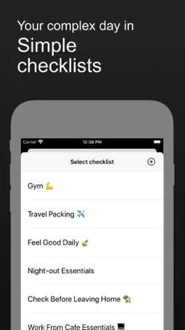 Game screenshot ForgetNot -Reusable checklists mod apk