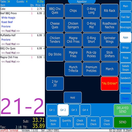 Terminal by onePOS 21-2 iOS App