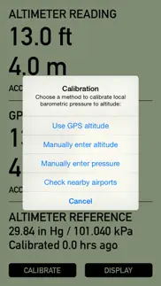 pro altimeter - barometric+gps iphone screenshot 3