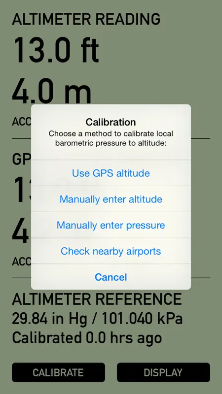 Pro Altimeter - Barometric+GPS screenshot 3 of 5