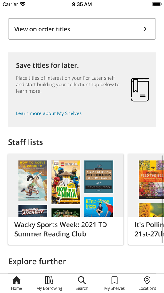 #2. GSPL (iOS) بواسطة: Sudbury Public Library Board