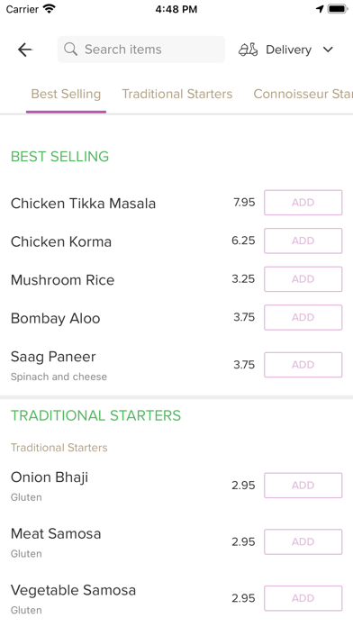 Jaipur Indian Restaurant Screenshot