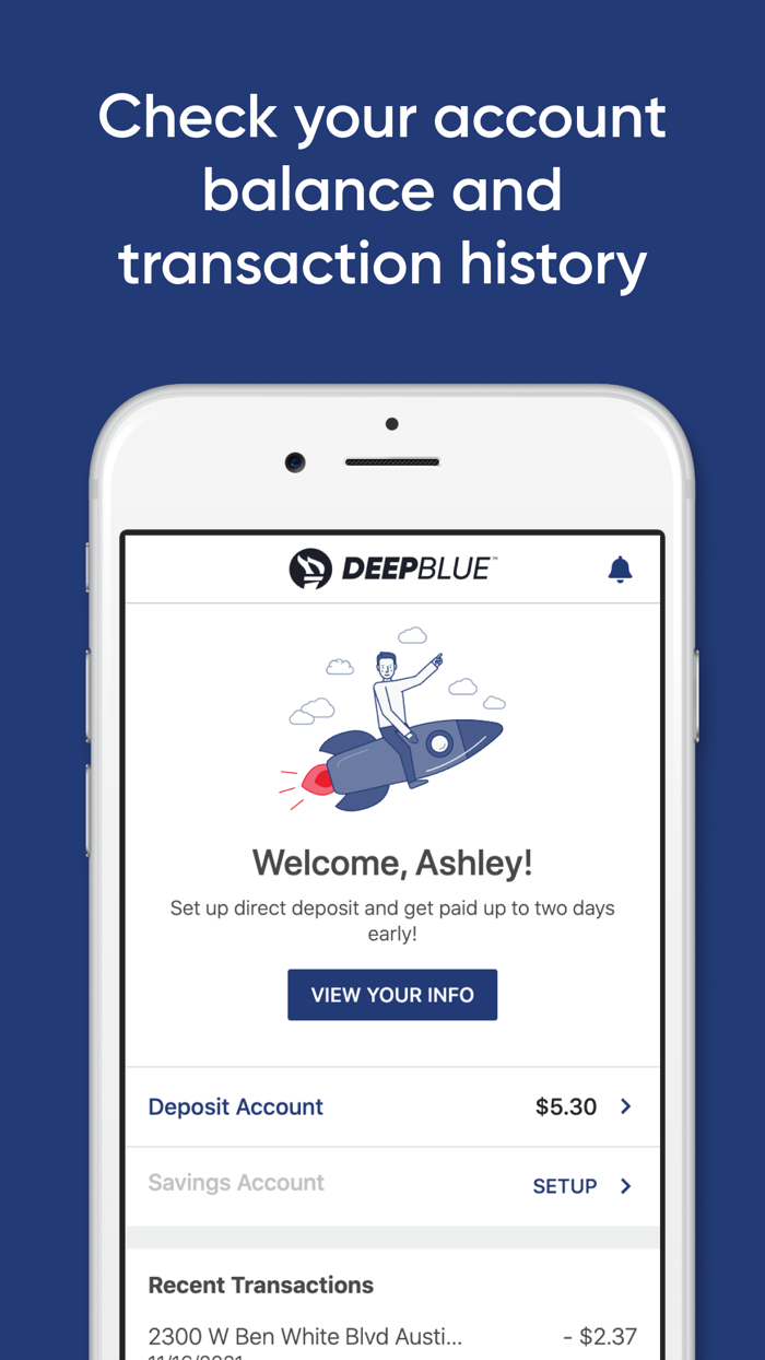DEEPBLUE Debit
