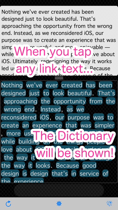 Screenshot #3 pour DictText - Make Link Text
