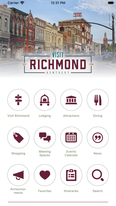 Screenshot #1 pour Visit Richmond KY