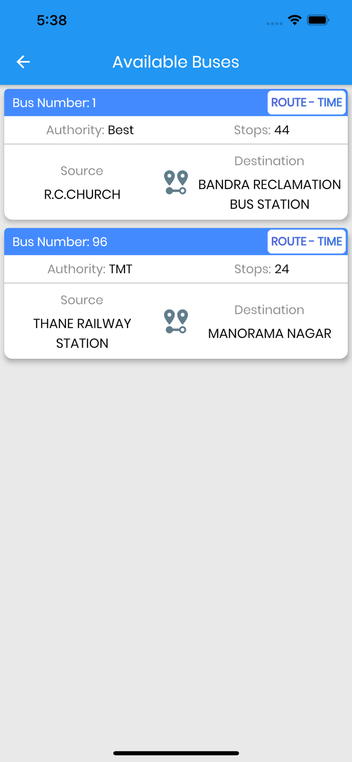 Mumbai Local Train and Bus Route