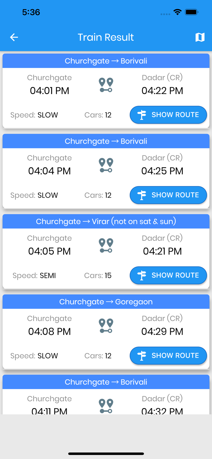 Mumbai Local Train and Bus Route