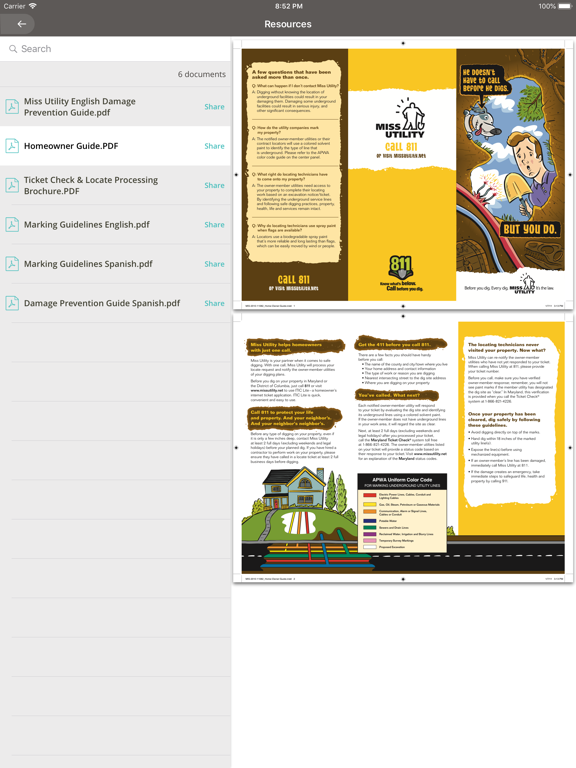 Miss Utility iPad screenshot 3 - Utilities app