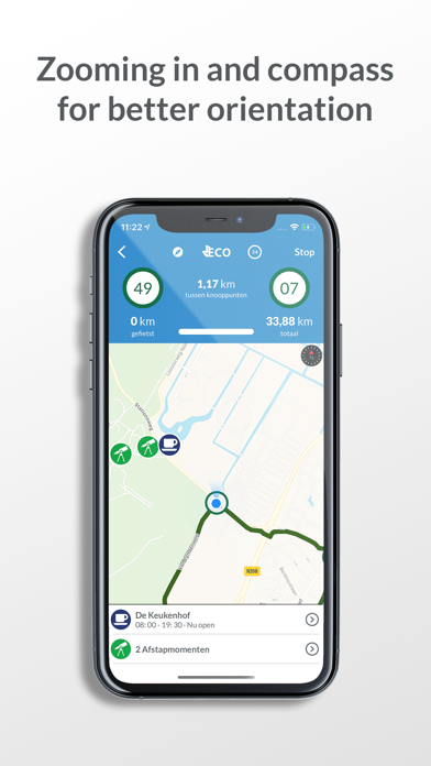 Efita cycling – route app Screenshot