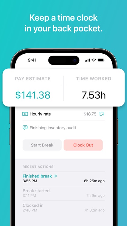 Logger - Time Clock Hours Log