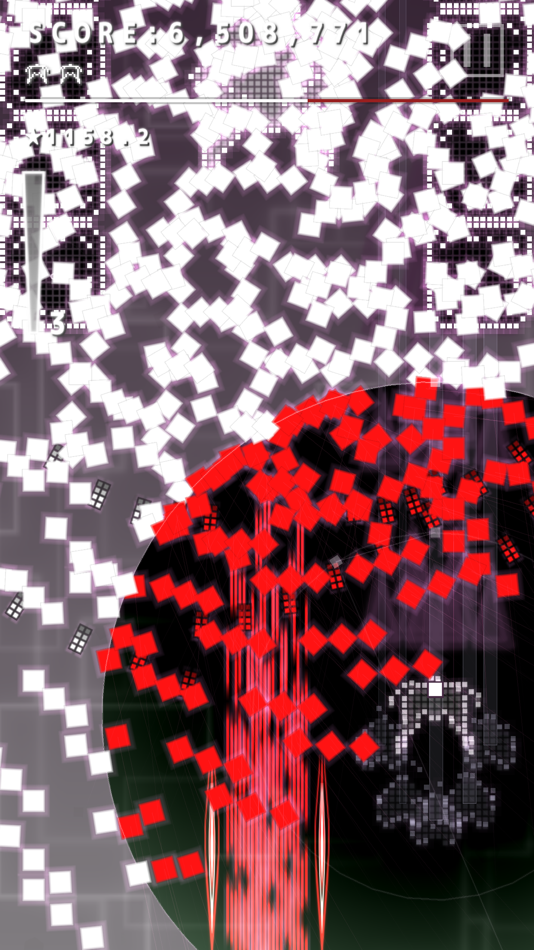#3. .Decluster Zero (iOS) Podle: MASAYUKI ITO