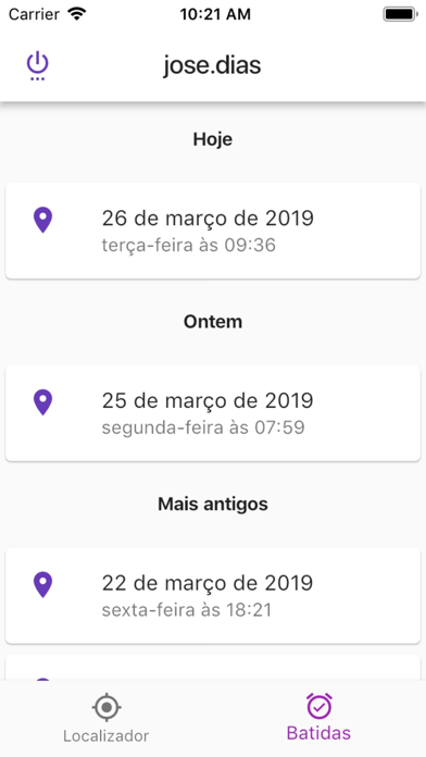 QYON Ponto Localizador Screenshot