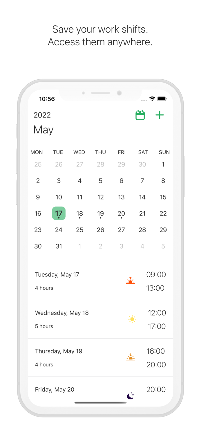 Sheefts - Shift Planner