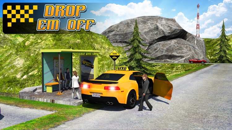 Taxi Driver 3D : Hill Station screenshot-3