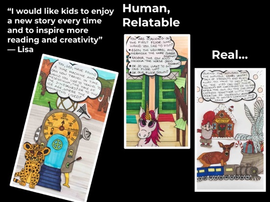 Hygge Stories: Kids Storybooks iPad screenshot 2 - Book app