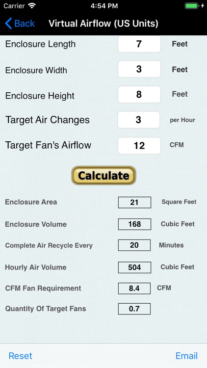 Plumbing, Airflow HVAC Calcs