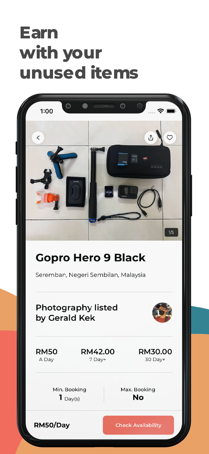 Borobear- Rent-Sell Your Stuff