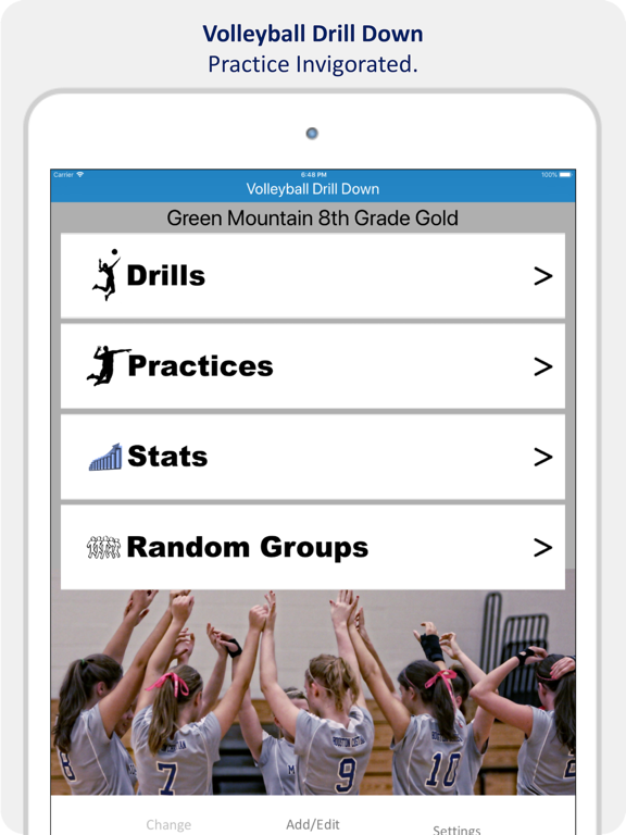 Screenshot #4 pour Volleyball Drill Down