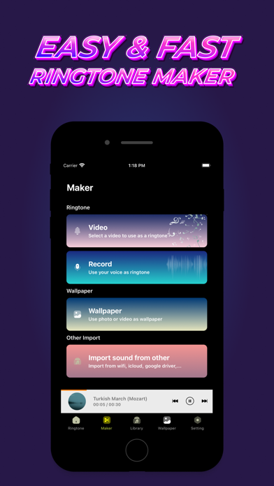 ZEGE™ Wallpapers & Ringtones Screenshot