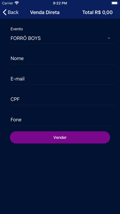 Eventonet Screenshot