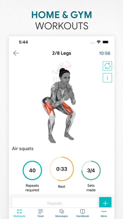 Fitness App: Gym Workout Plan