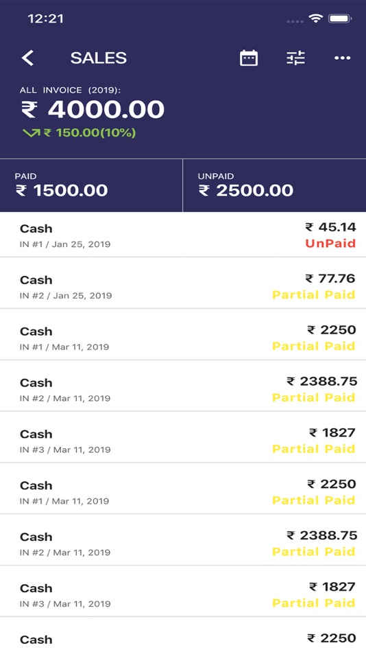 #4. Lithos ERP Dashboard (iOS) 由: Lithos Technosoft Pvt Ltd