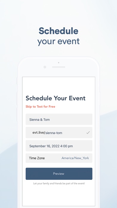 EventLive－Live Stream Event Screenshot