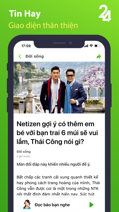 Tin Hay 24h - Đọc Báo Mới Screenshot