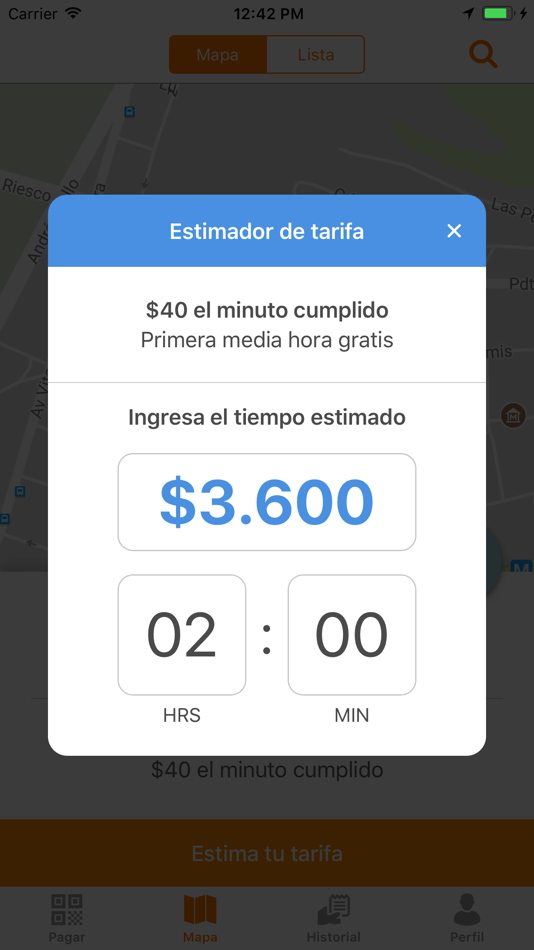 #4. Parking App (iOS) By: Redcomercio SA