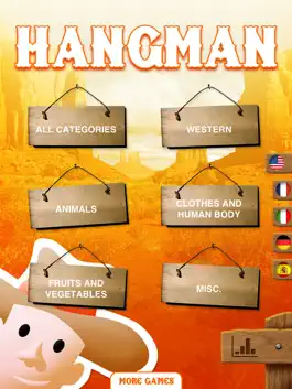 Game screenshot Hangman for kids HD apk