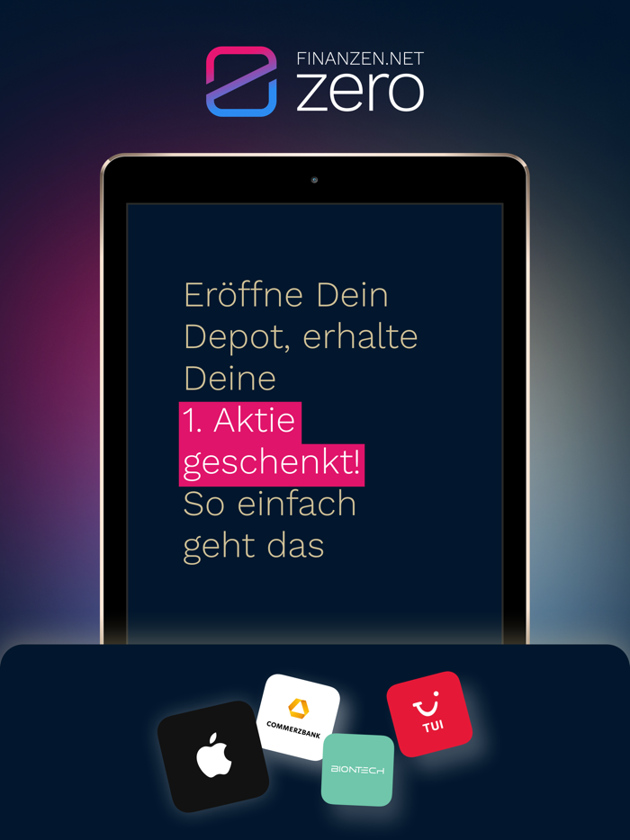 finanzen.net zero Aktien  ETF