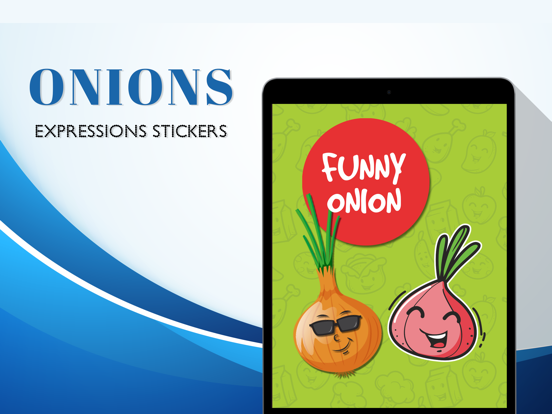 Screenshot #4 pour Onion Expression Stickers