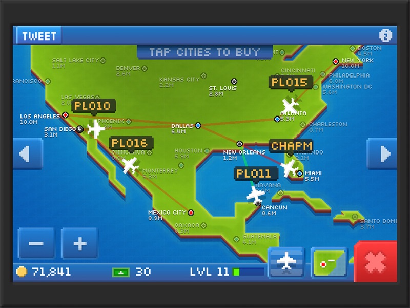 Pocket Planes: Airline Tycoon screenshot 7
